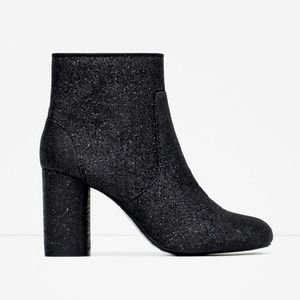 Glitter booties